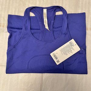 Swiftly Tech Racerback Lazer Purple Blue Rare